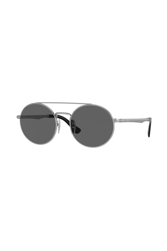 Sunglasses Persol PO 2496 S 518/B1 Silver Dark Grey
