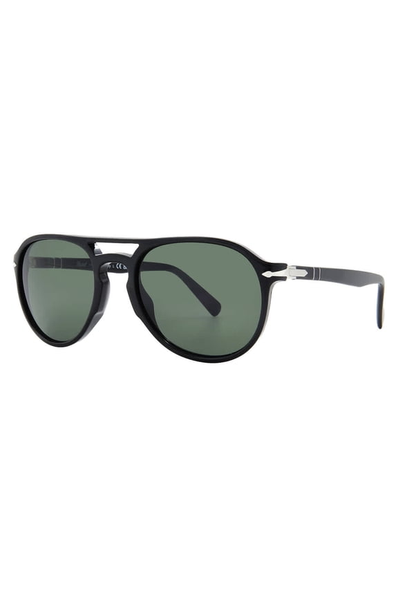 Green Pilot Unisex Sunglasses PO3235S 95/31 55