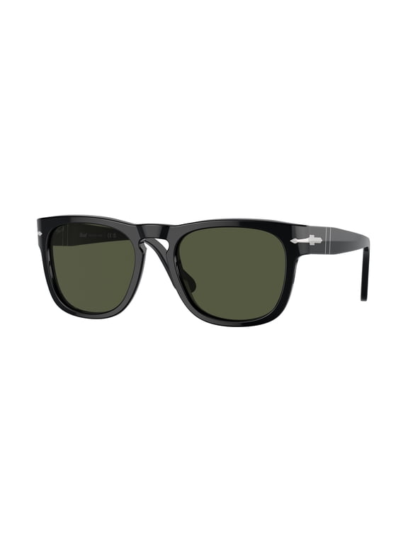 PO3333S 95/31 54mm Square Sunglasses Unisex Black