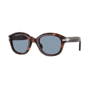 Persol Womens 0Po0060s Rounded Tortoiseshell Sunglasses With Silver Arrow Detail Brown
