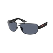 Sunglasses Prada Linea Rossa PS 50 ZS 1BO09R Matte Black Blue Tuning