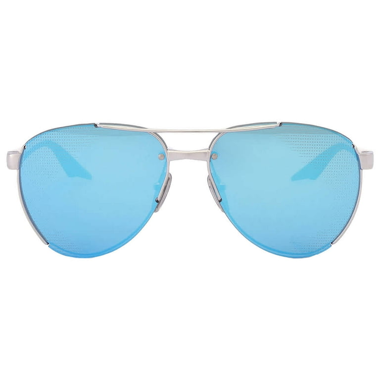 Aviator Specs Blue Mirror Adult Silver Aviator Specs Blue Mirror Adult Silver