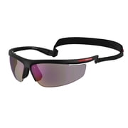 Sunglasses Prada Linea Rossa PS A 2 S 1BO10J Matte Black Dark Blue Mirror V