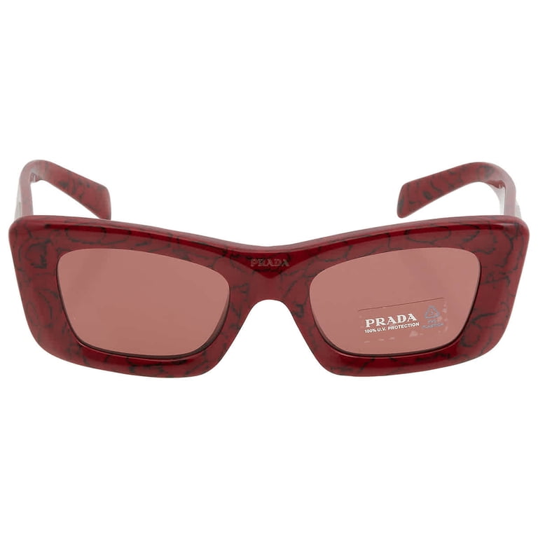 Prada Dark Violet Cat Eye Ladies Sunglasses PR 13ZS 15D08S  display picture 1