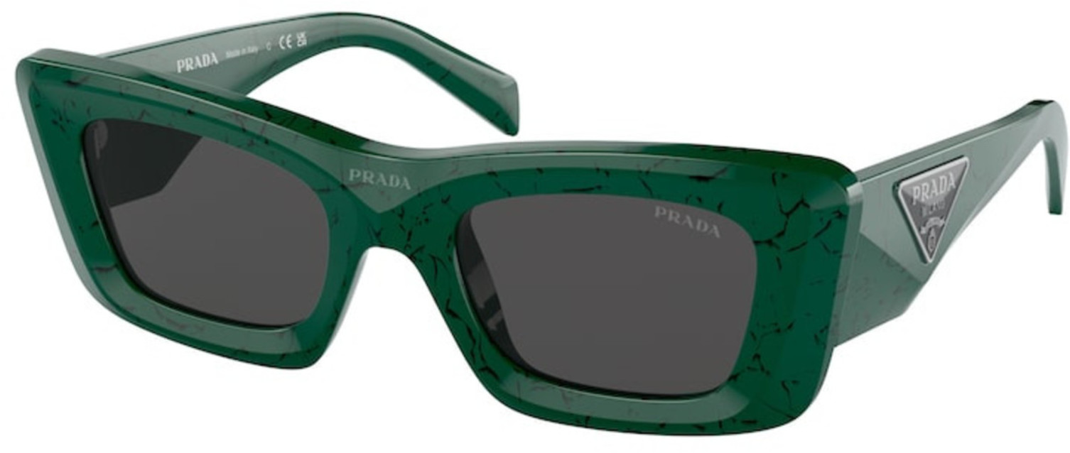 Buy Prada PR 13 ZS Sunglasses - Green Marble at Ubuy Mauritius display picture 1