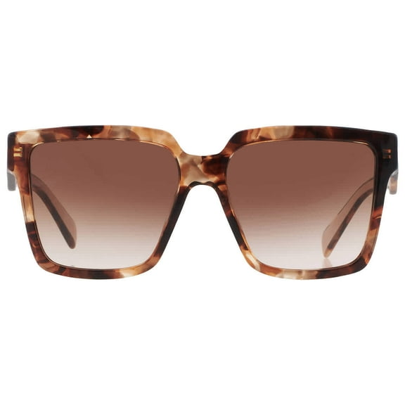 Sunglasses Prada PR 24 ZS 07R0A6 Caramel Tortoise Brown Gradien