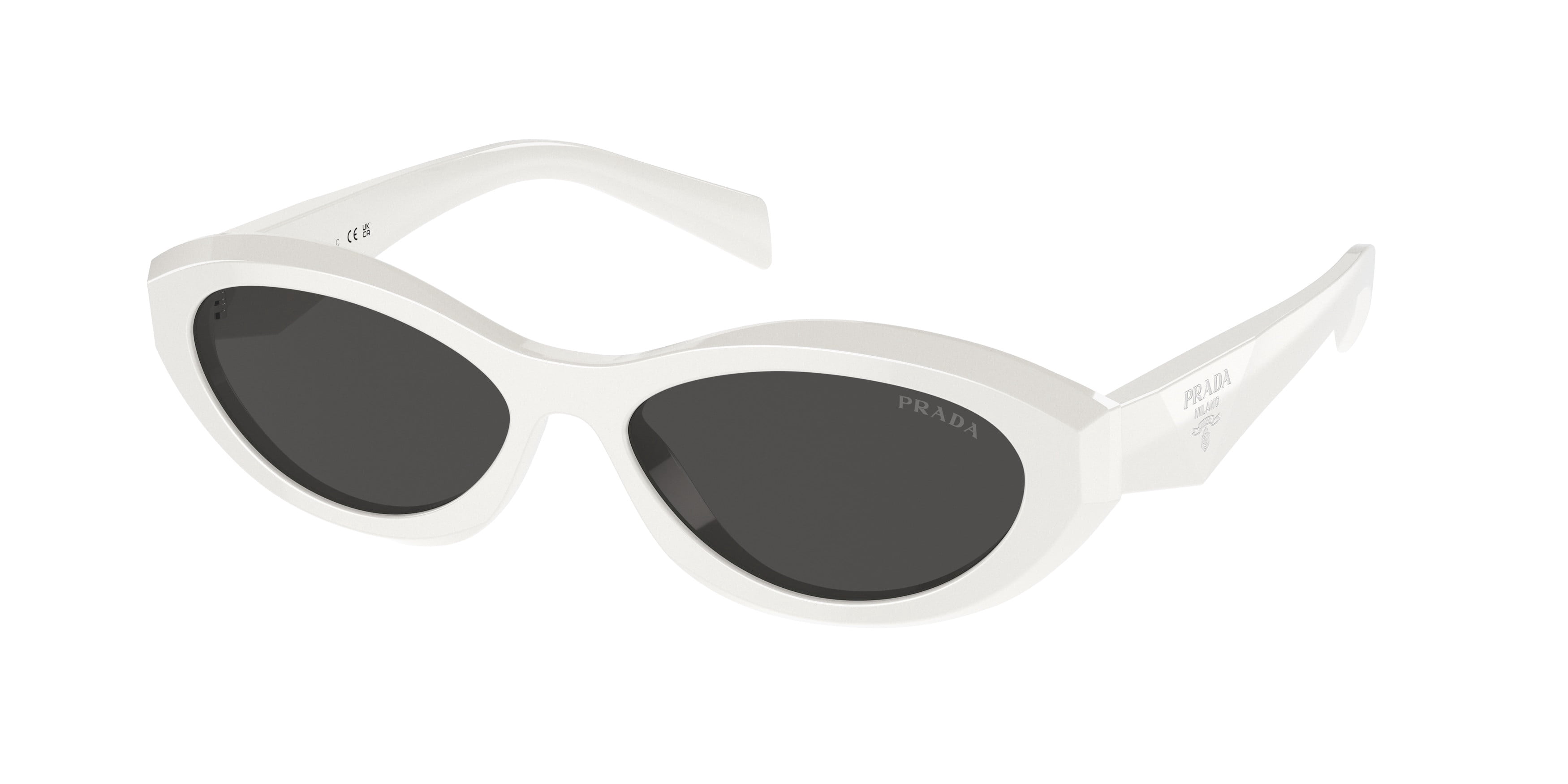 Prada Sunglasses in Talc with Black Lenses Prada PR 14WS 1425S0 Sunglasses Women main image 4