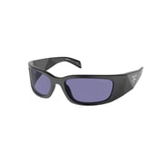 Sunglasses Prada PR A 19 S 1BO40G Matte Black Dark Violet