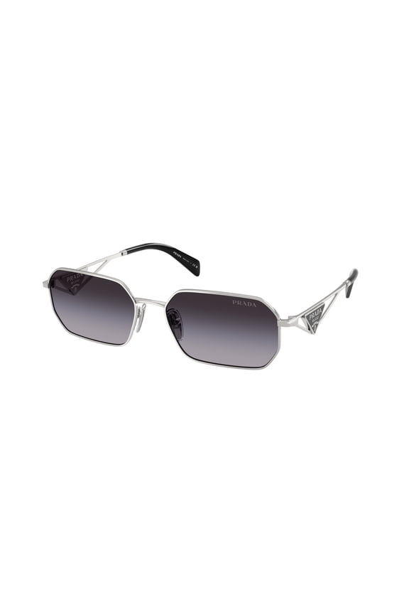 Women's 0Pr A51s Geometric Sunglasses Silver
