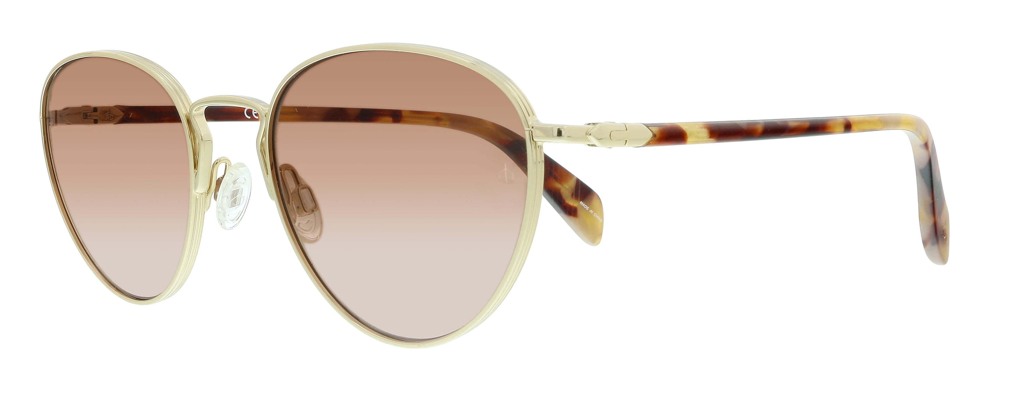 rag & bone Brown Gradient tint Sunglasses Amazon.com: Rag And Bone RNB5016/S LA 005L Havana Square  main image 2