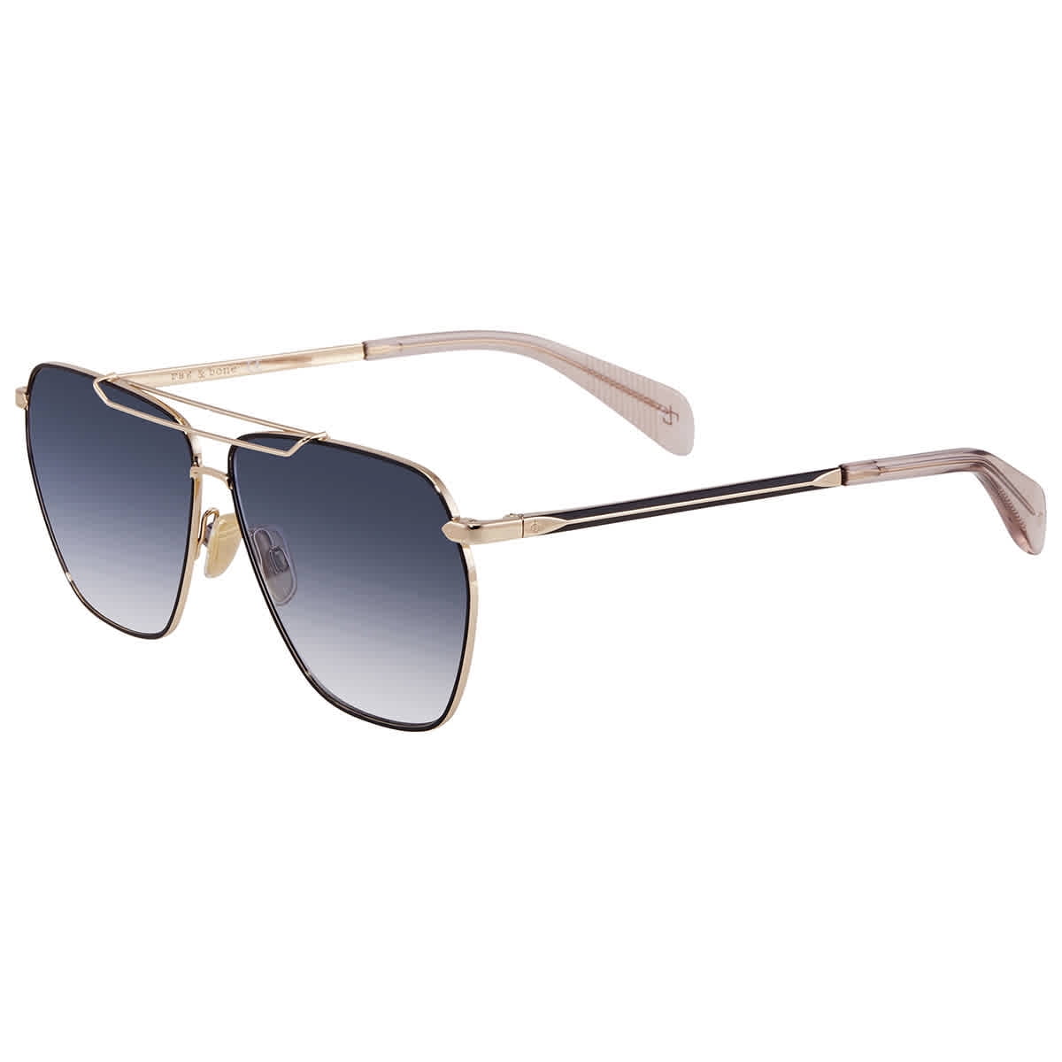 RAG AND BONE RNB 5018/S 3YG 08 Sunglasses Gold Frame Blue  display picture 1
