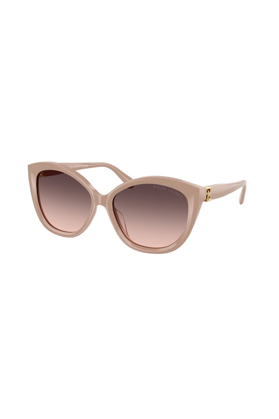Sunglasses Ralph Lauren RL 8225 U 6218U8 Solid Nude Grey Pink Gradient