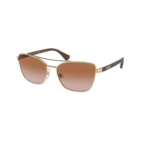 Sunglasses Ralph RA 4137 944413 Shiny Gold Gradient Brown