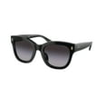 thumbnail image 1 of Ralph Lauren RA 5301U Plastic Womens Oval Sunglasses Shiny Black 52mm Adult, 1 of 3