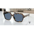 thumbnail image 1 of RALPH RA5304U 513480 Shiny Havana Dark Blue 57 mm Women's Sunglasses, 1 of 2