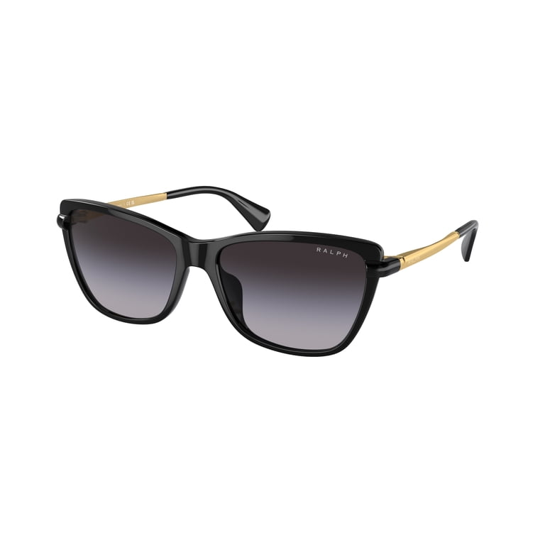 Sunglasses Ralph RA 5308 U 50018G Shiny Black Gradient Grey  display picture 3
