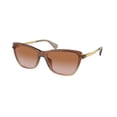 thumbnail image 1 of Sunglasses Ralph RA 5308 U 613313 Shiny Transparent Brown Gradie, 1 of 1