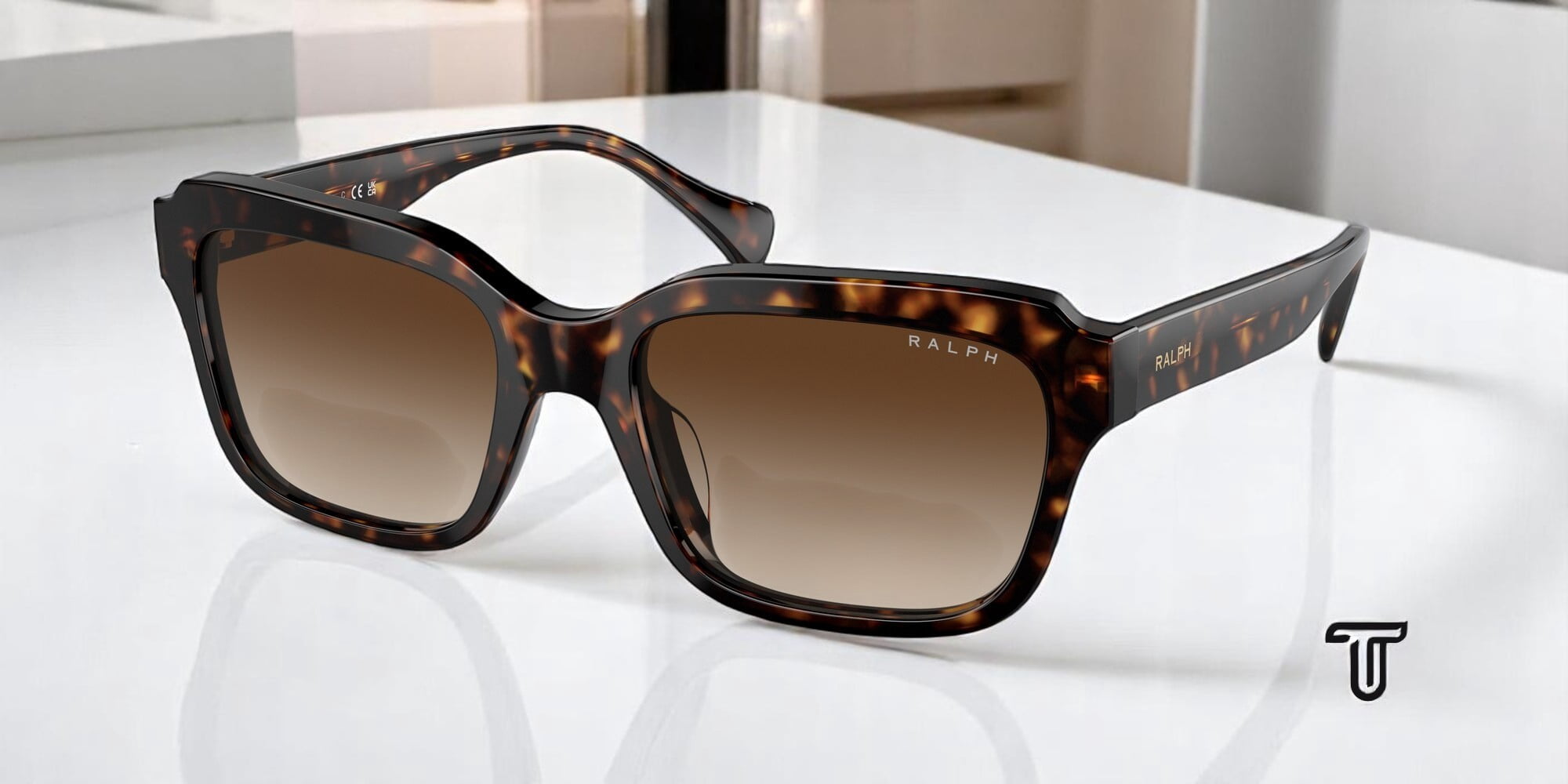 Ralph Lauren RA 5301U Plastic Womens Oval Sunglasses Shiny  display picture 1