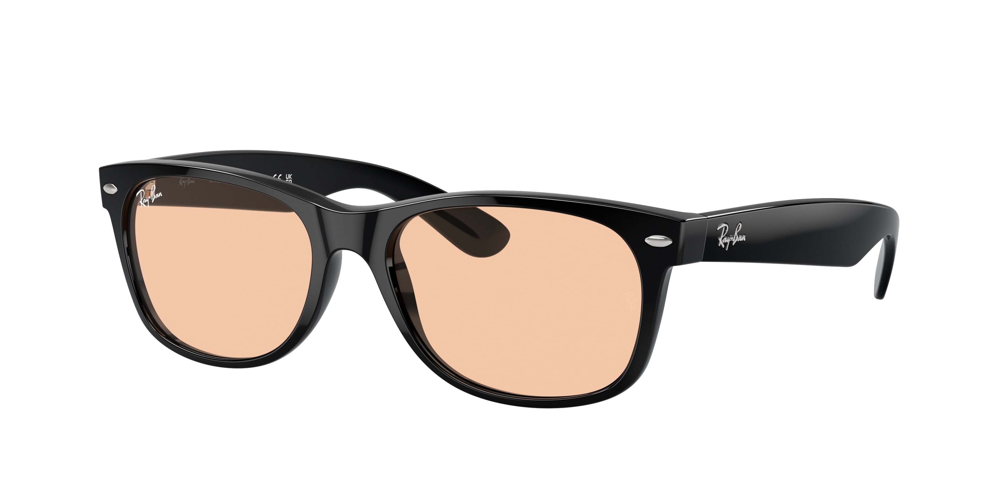 Sunglasses Ray-Ban RB 2132 F 601/4B New Wayfarer Black Pink