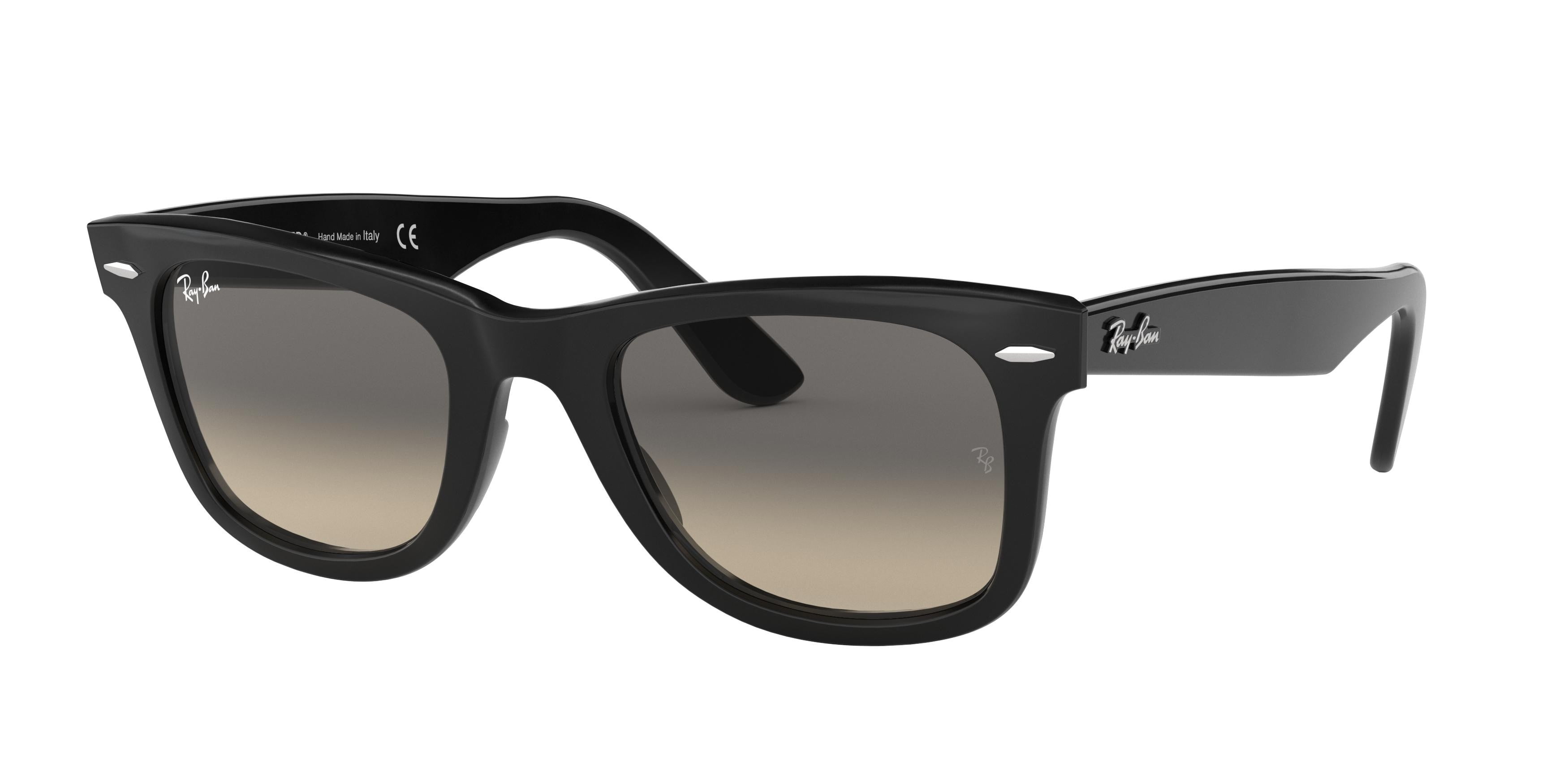 Sunglasses Ray-Ban RB 2140 901/32 Wayfarer Black Crystal Grey Gr