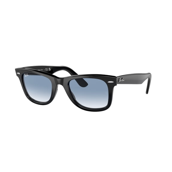 Sunglasses Ray-Ban RB 2140 F 901/3F Wayfarer Black Clear Gradient