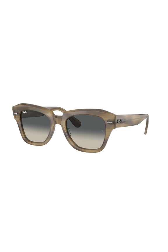 Sunglasses Ray-Ban RB 2186 140571 State Street Striped Green Gre