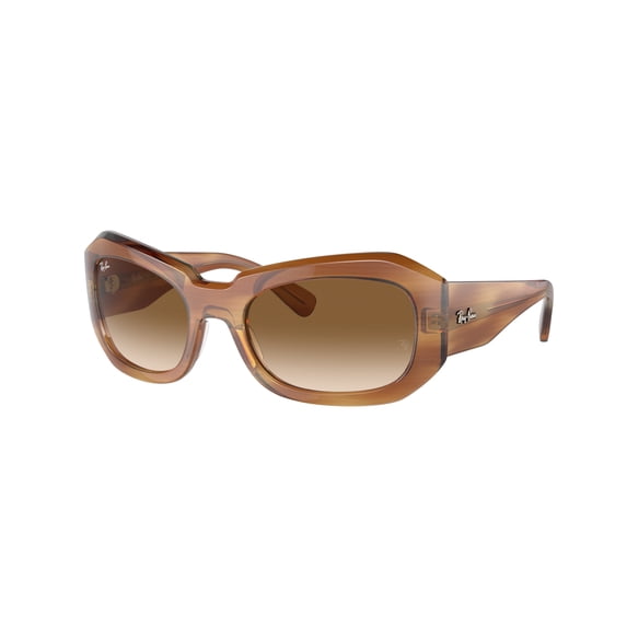 Sunglasses Ray-Ban RB 2212 140351 Beate Striped Brown Clear Grad