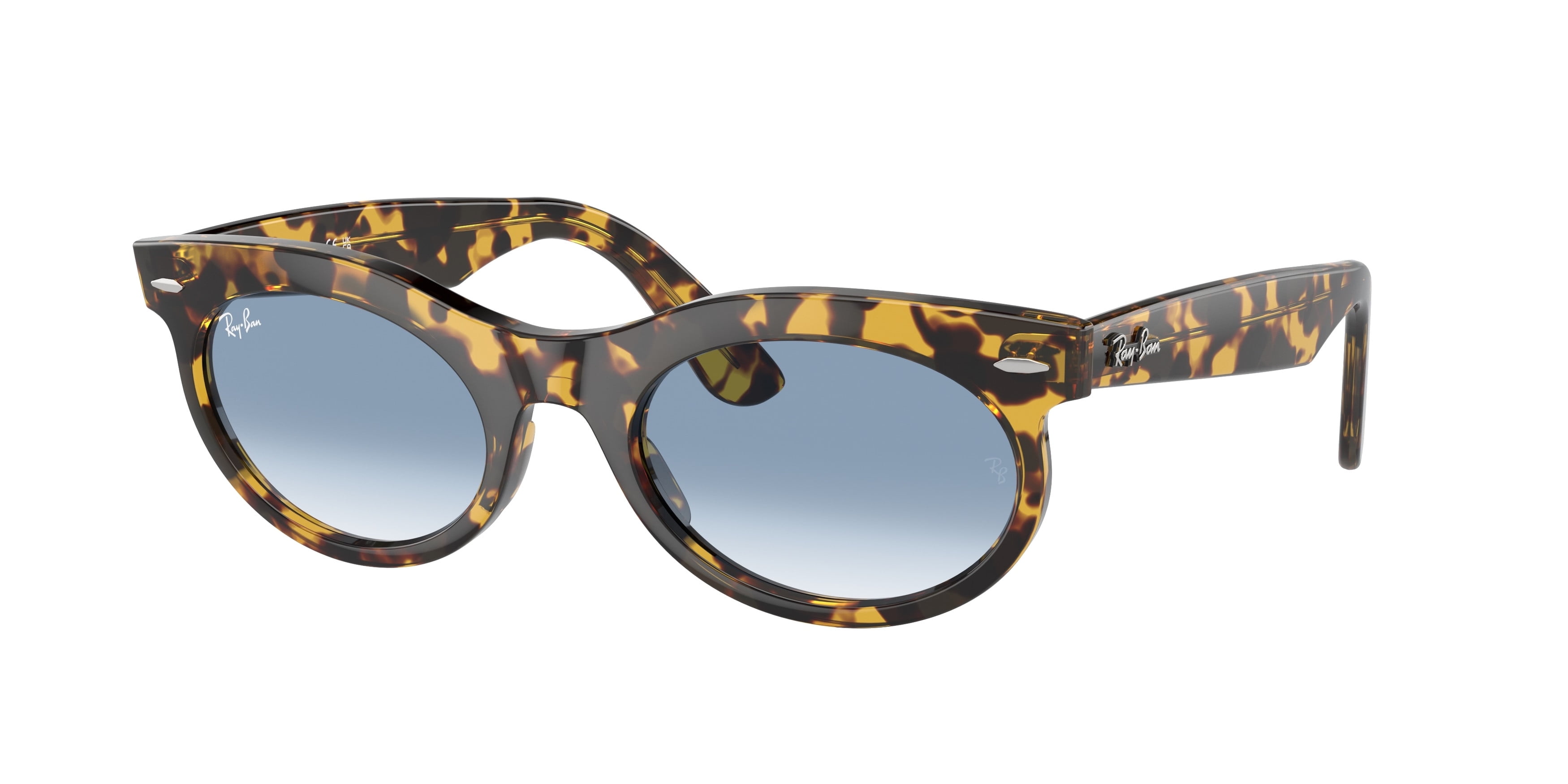 Sunglasses Ray-Ban RB 2242 13323F Wayfarer Oval Yellow Havana Cl