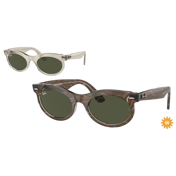 Sunglasses Ray-Ban RB 2242 138331 Wayfarer Oval Photo Waves Grey