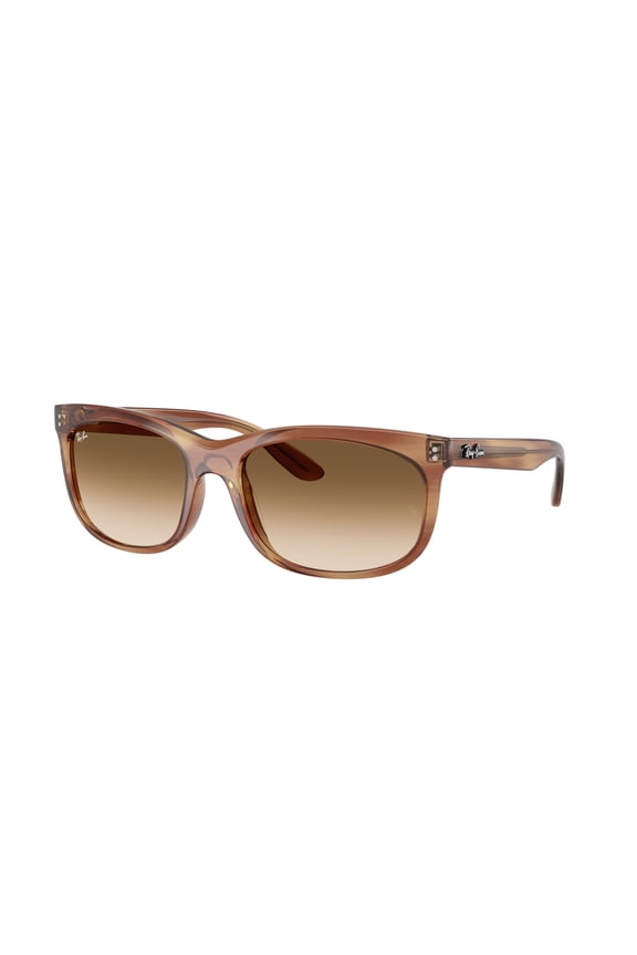 Sunglasses Ray-Ban RB 2389 140351 Balorette Striped Brown Clear