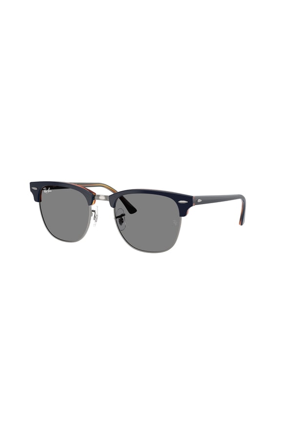 Sunglasses Ray-Ban RB 3016 1278B1 Clubmaster Blu On Red Havana O
