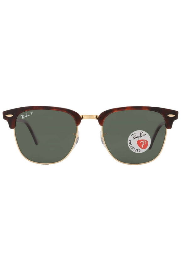 Sunglasses Ray-Ban RB 3016 990/58 Clubmaster Red Havana G-15 Gre