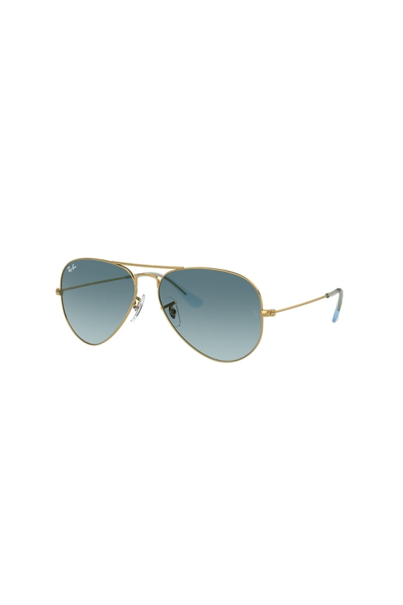 Sunglasses Ray-Ban RB 3025 001/3M Aviator Large Metal Gold Blue