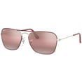 thumbnail image 1 of Sunglasses Ray-Ban RB 3136 9155AI Silver On Top Matte Bord, 1 of 1