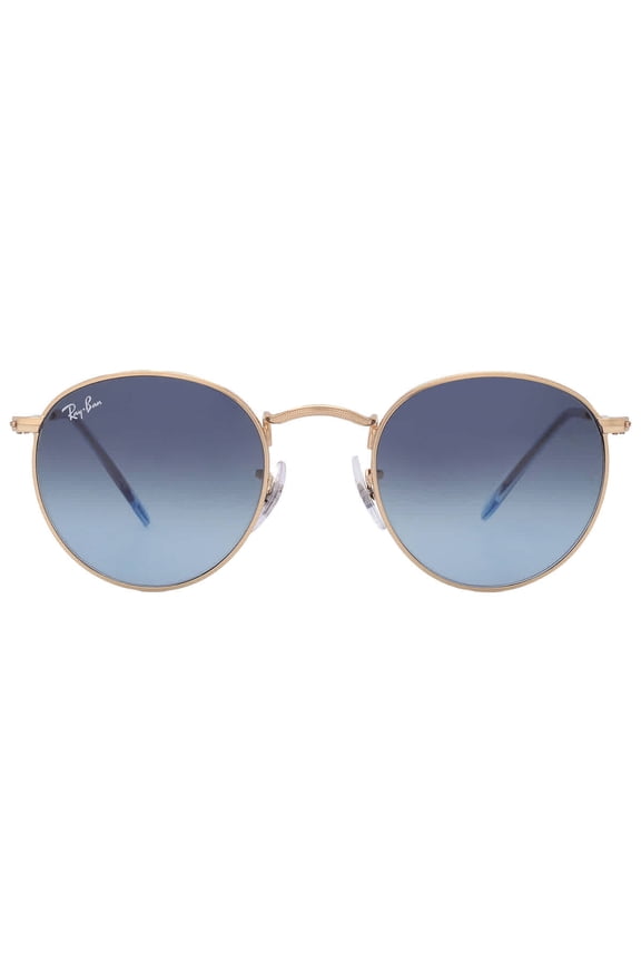 Sunglasses Ray-Ban RB 3447 001/3M Round Metal Gold Blue Gradient