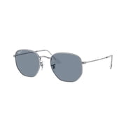 Sunglasses Ray-Ban RB 3548 N 003/02 Hexagonal Silver Polar Blue