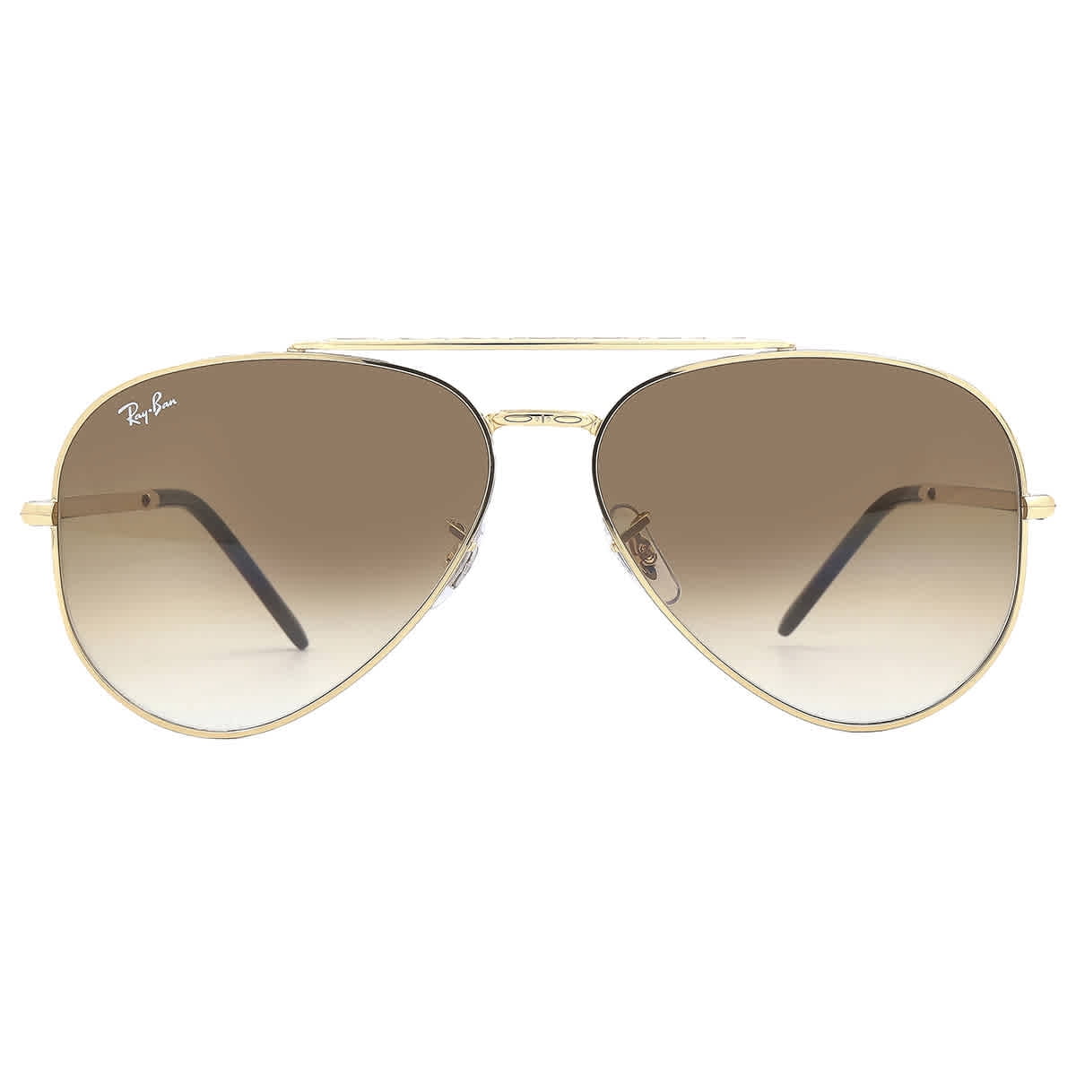 Sunglasses Ray-Ban RB 3625 001/51 New Aviator Arista Clear Gradi ...