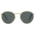 thumbnail image 1 of Sunglasses Ray-Ban RB 3637 919631 New Round Legend Gold Green, 1 of 5