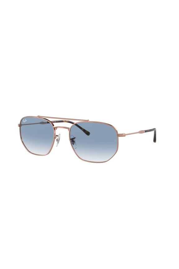 Sunglasses Ray-Ban RB 3707 92023F Rose Gold Clear Gradient Blue