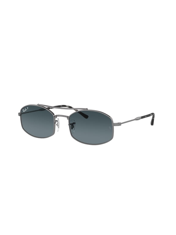 Sunglasses Ray-Ban RB 3719 004/S3 Gunmetal Blue Gradient Polar