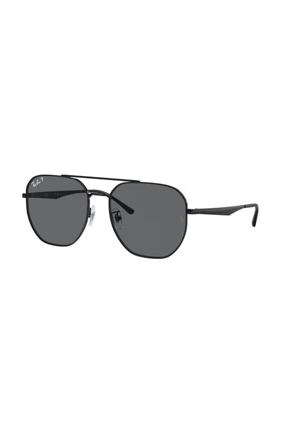 Sunglasses Ray-Ban RB 3724 D 002/81 Black Dark Grey Polar