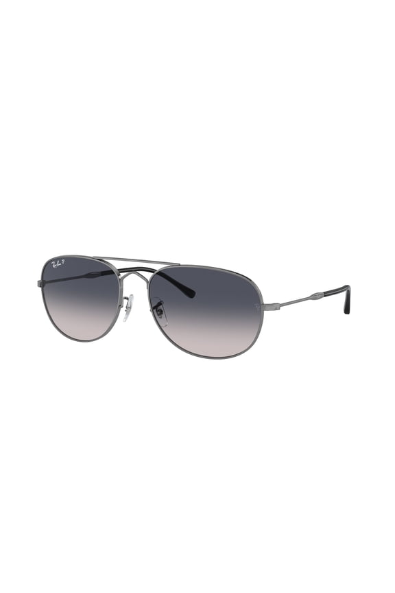 Sunglasses Ray-Ban RB 3735 004/78 Bain Bridge Gunmetal Blue Grad