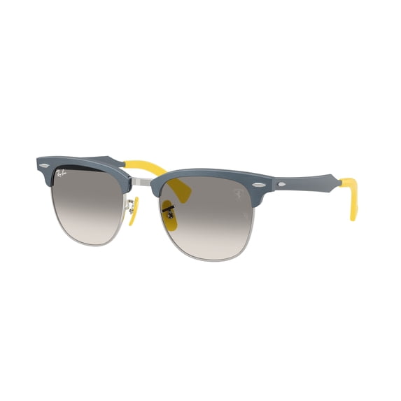 Sunglasses Ray-Ban RB 3807 M F11232 Brushed Blu On Silver Clear Gr