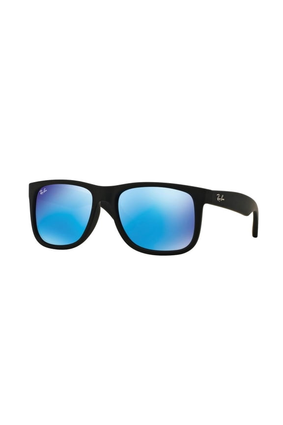 Sunglasses Ray-Ban RB 4165 F 622/55 Justin Rubber Black Blue Flash