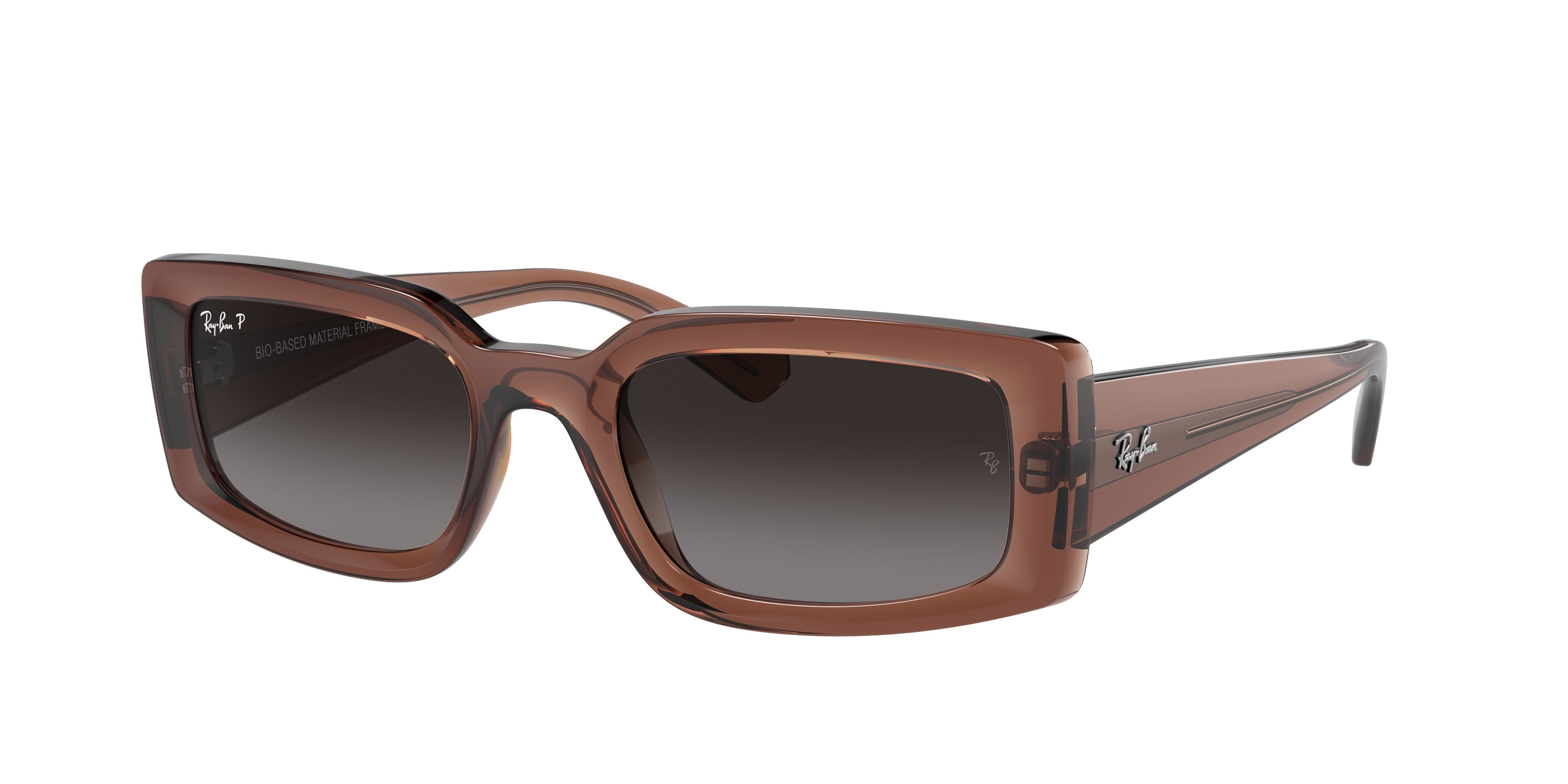 Sunglasses Ray-Ban RB 4395 F 6678T3 Kiliane Transparent Brown Grey 