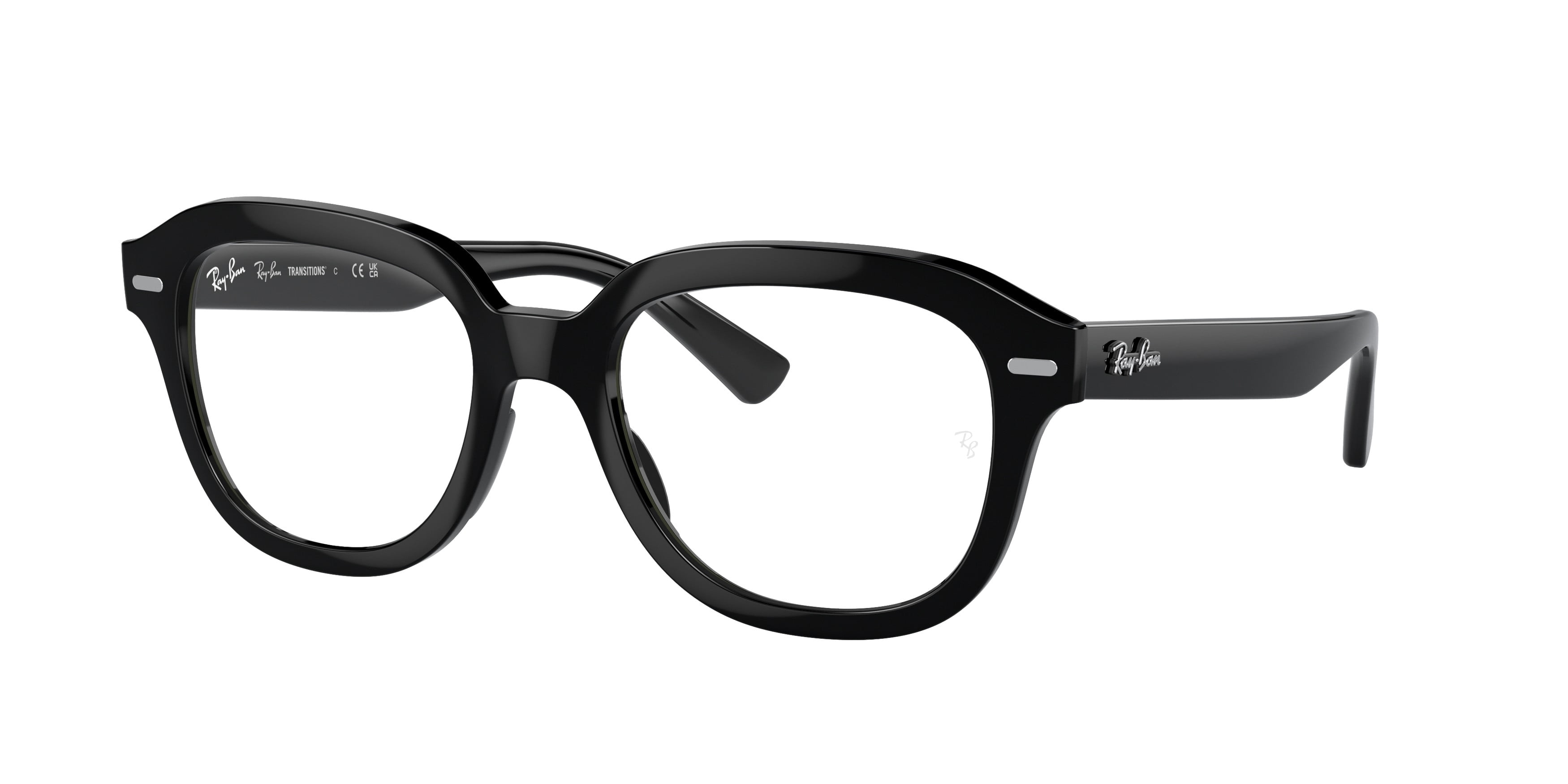 Ray-Ban ERIK RB4398 901/GH 調光レンズ Sunglasses Ray-Ban RB 4398 901/GH Erik Black Transitions 8 Grey