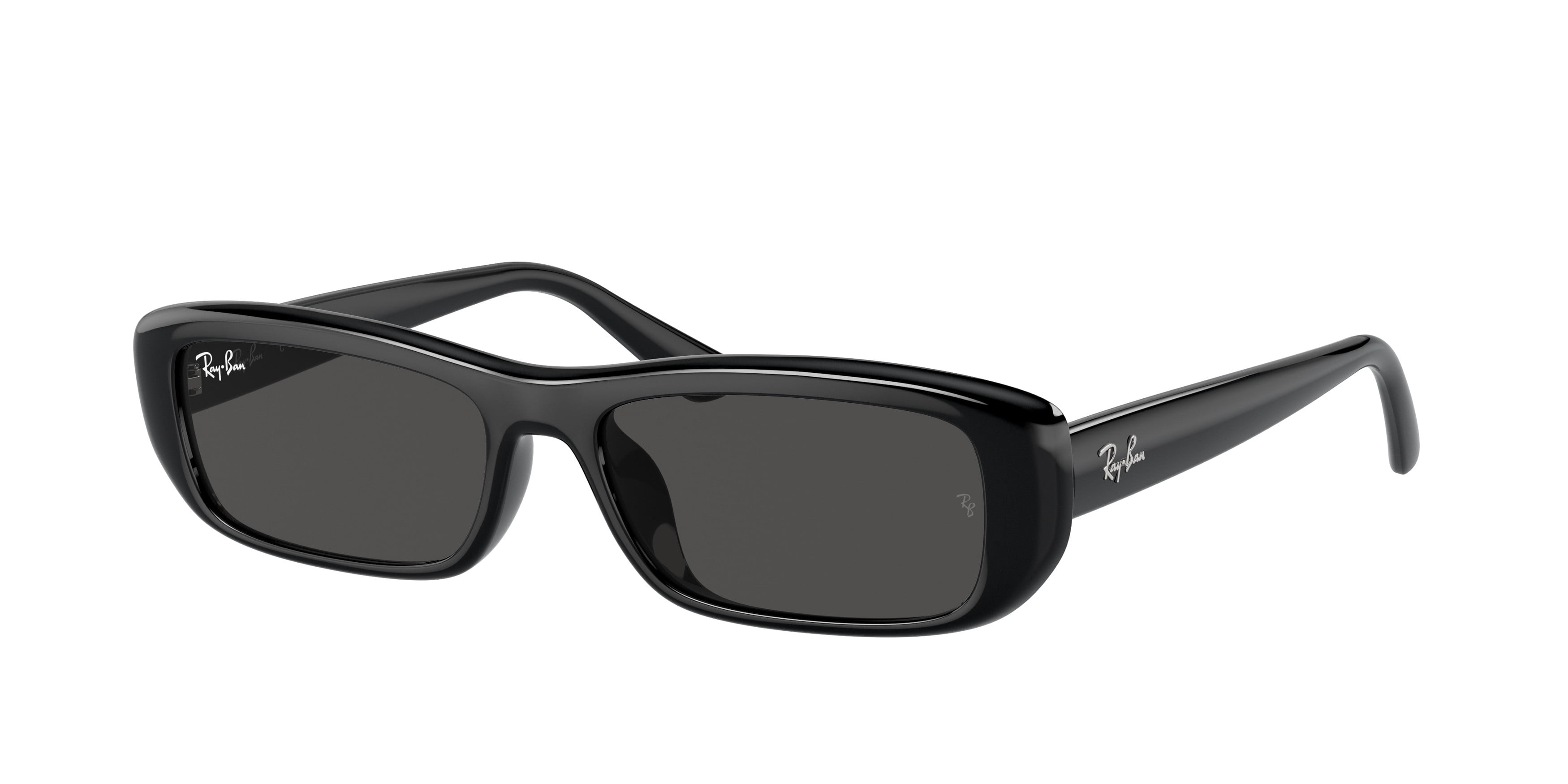 レイバン　4436 Sunglasses Ray-Ban RB 4436 D 667787 Black Dark Grey - Walmart.com