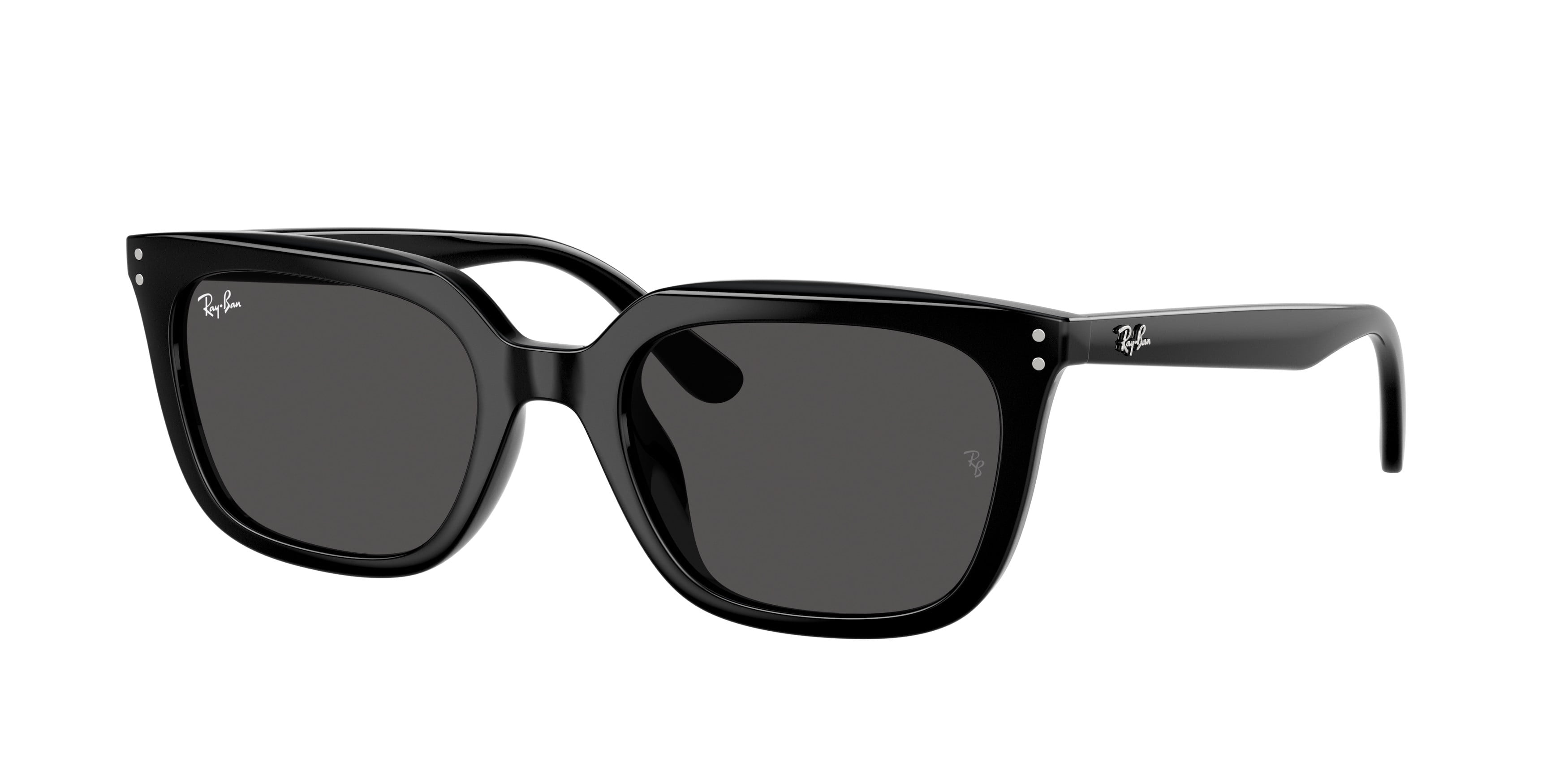 極美品✨Ray-Ban RB4439D 901/87 54-21 BLACK Sunglasses-Ray-Ban-RB-4439-D-