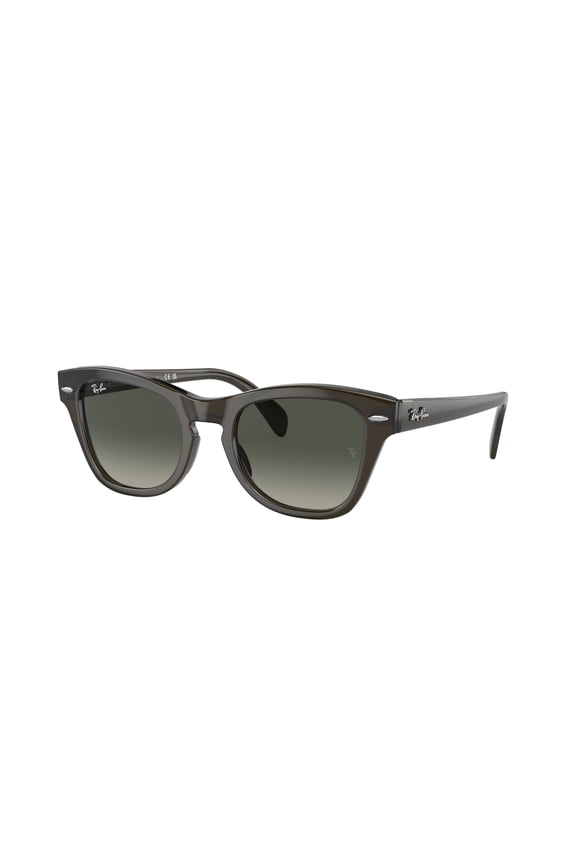 Sunglasses Ray-Ban RB 707 S 664271 Transparent Olive Green Grey G