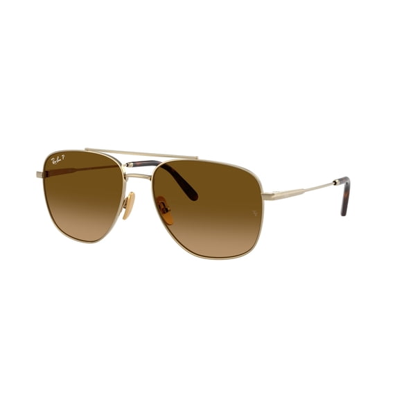 Sunglasses Ray-Ban RB 8097 9265M2 William Titanium Arista Brown